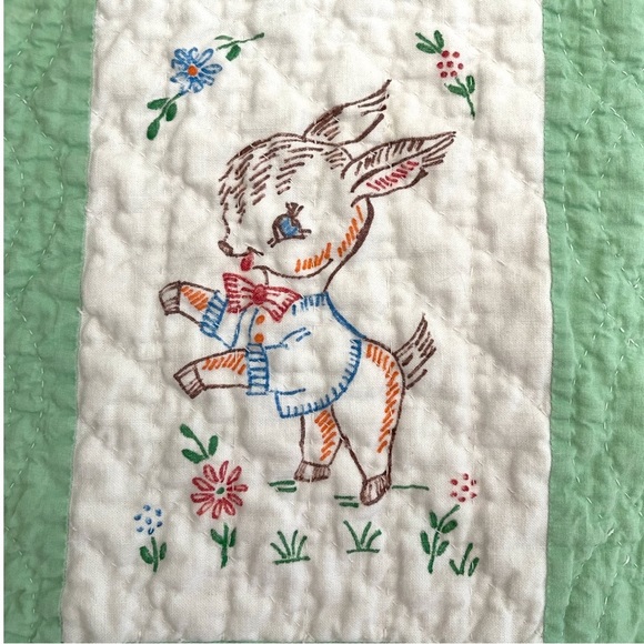 Vintage Baby Quilt - Picture 4 of 6
